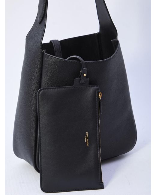 Saint Laurent White Le 5 À 7 Bag Small With Pouch