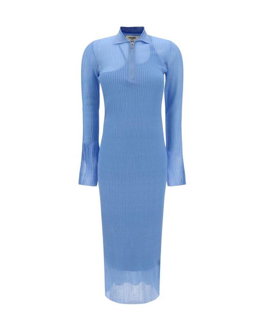 Fendi Blue Dress