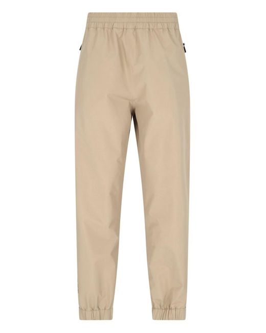 3 MONCLER GRENOBLE Natural Trousers