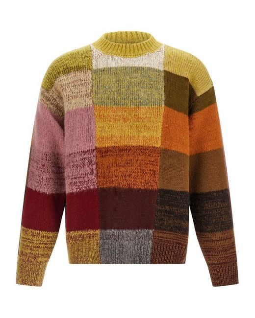 Dries Van Noten Orange 'marti' Sweater for men