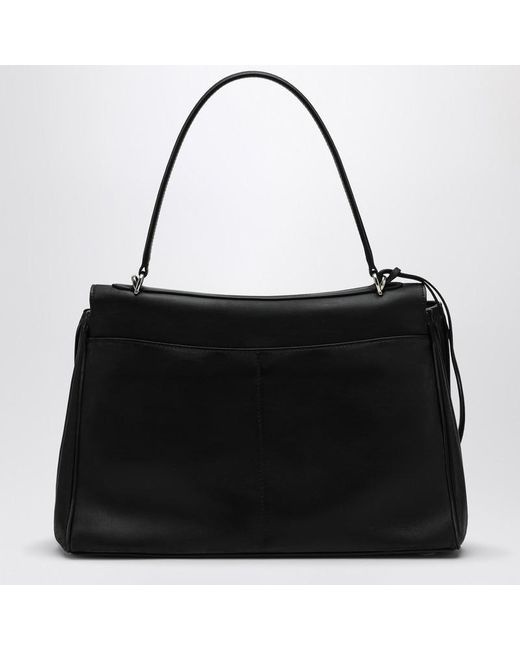 Balenciaga Black Smooth Calfskin Medium Rodeo Bag