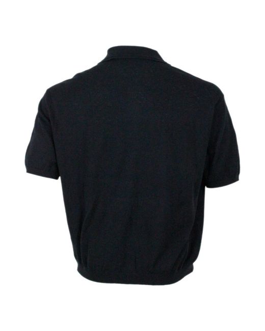 ARMANI EXCHANGE Blue T-shirts And Polos for men