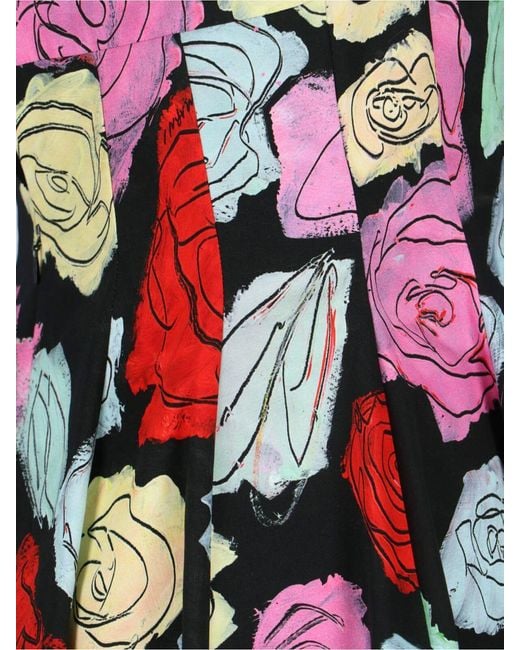 Marni Multicolor Floral Pattern Dress