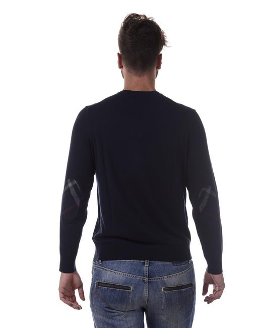 Burberry Blue Sweater for men
