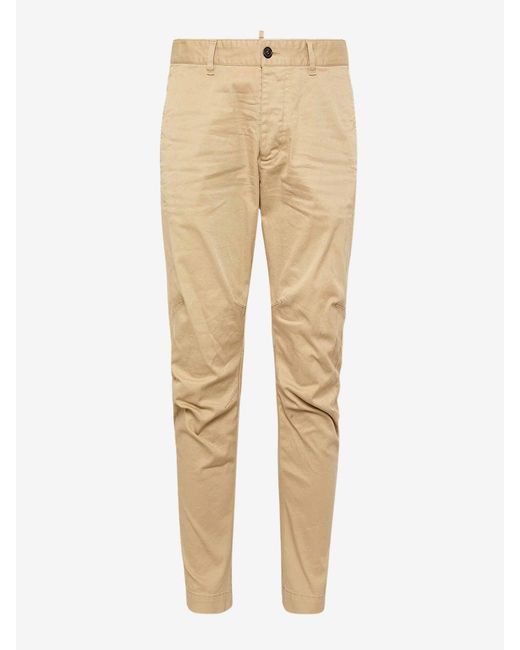DSquared² Natural D2 Chino Pants for men