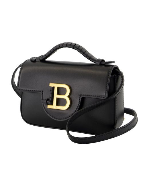 Balmain Black B-Buzz Mini 17 Crossbody