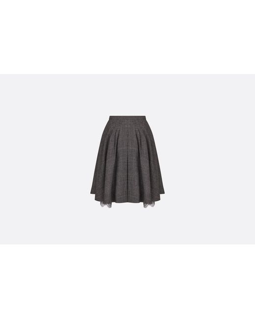 Dior Black Rtw Skirt