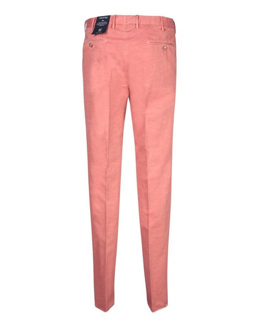 Incotex Pink Trousers for men