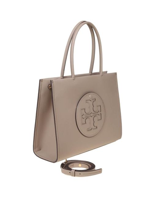 Tory Burch Natural Eco Leather Shopping Bag