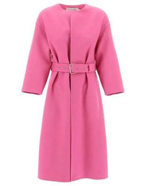 Dior Pink Coat Clothing