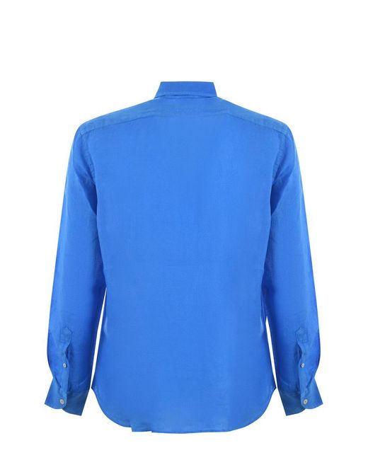 Mc2 Saint Barth Blue Shirts for men