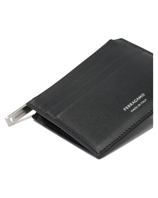 Ferragamo Black Wallets & Card Holders for men