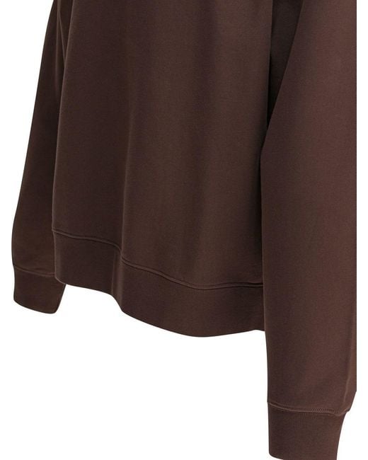 Jacquemus Brown "Gros Grain" Hoodie for men