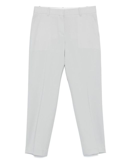 Theory White Trousers