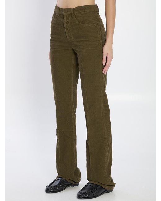 Saint Laurent Green Clyde Pants