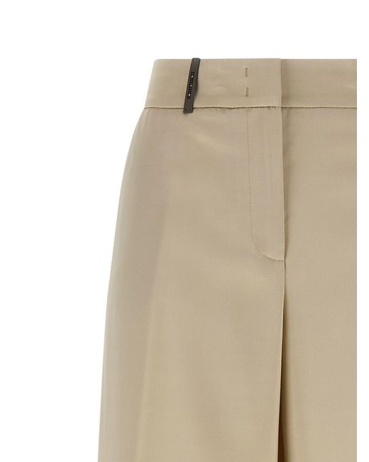 Peserico Natural Palazzo Pants