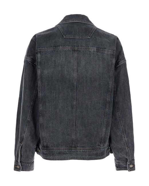 Juun.J Black Jacket With Wide Notched Revers And Dropped Shoulders for men