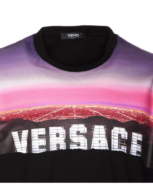 Versace Black Hills T Shirt for men