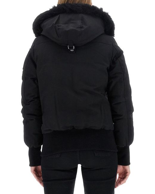 Moose Knuckles Black Debbie Down Jacket