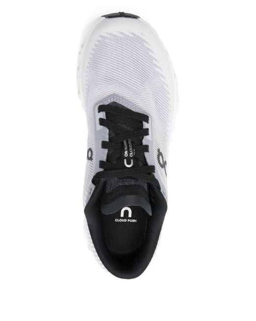 On Shoes White Cloud 6 Push Sneakers