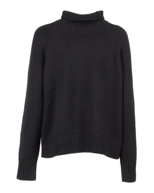 Michael Kors Black Solid Tnk Easy Sweater