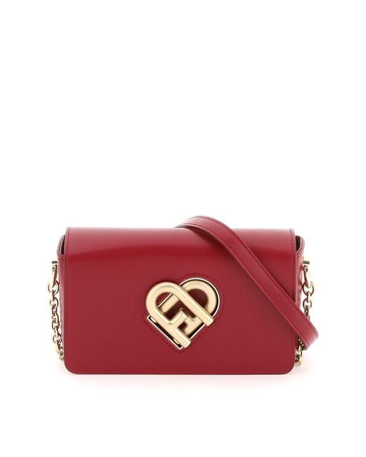 Furla Leather My Joy Crossbody Bag in Red Lyst