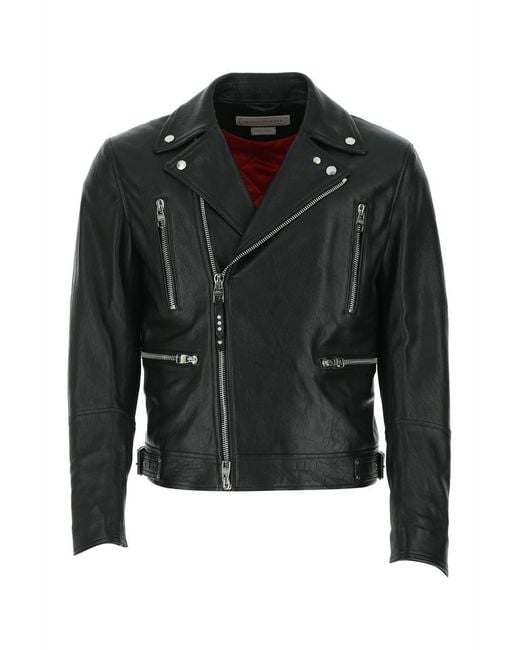 Alexander McQueen Black Jackets And Vests for men