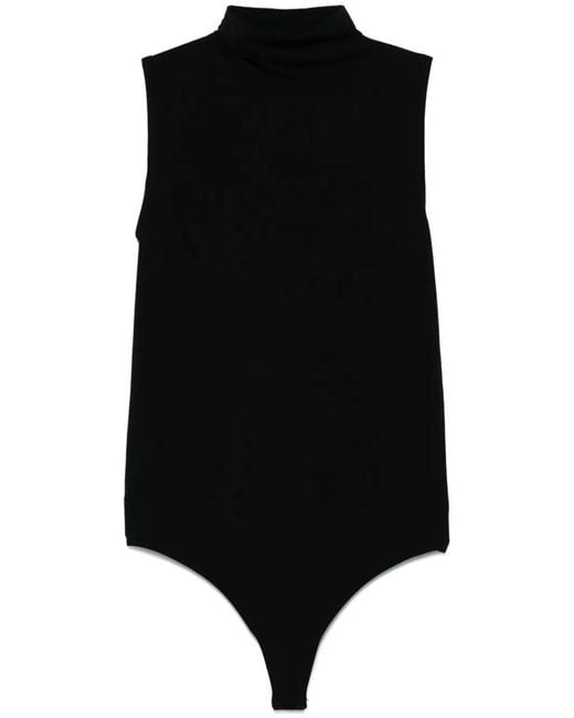 Wolford Black String Bodysuit