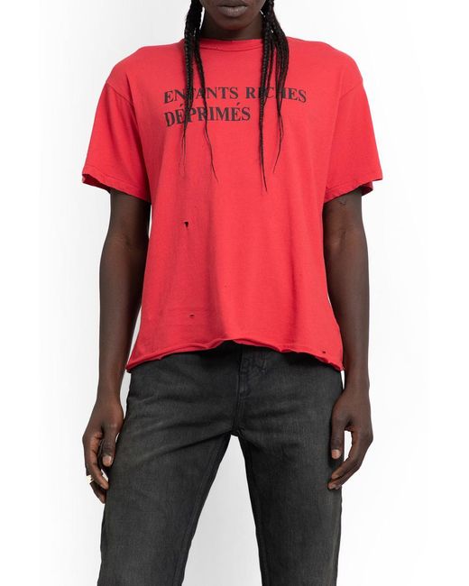 Enfants Riches Deprimes Red T-Shirts for men