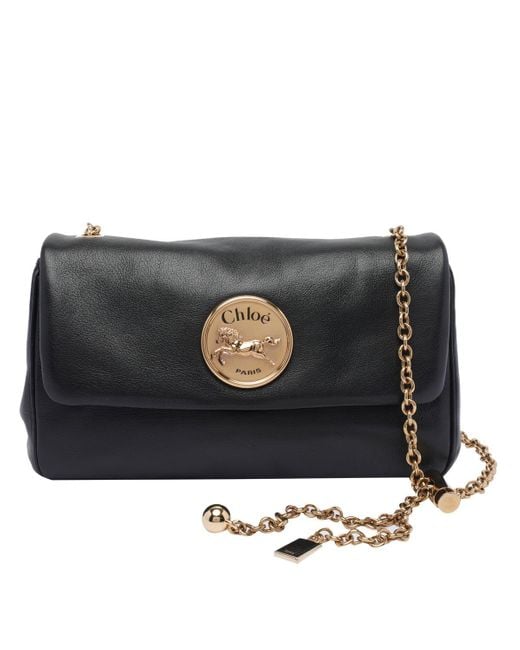Chloé Black Heritage Shoulder Bag