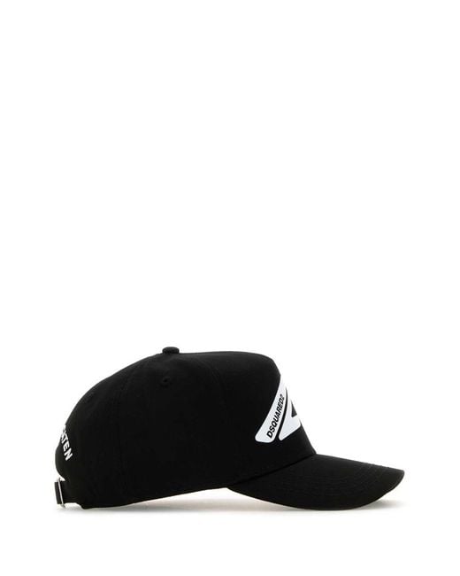 DSquared² Black 2 Technicolorbaseball Cap