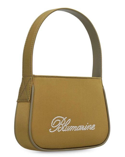 Blumarine Green Satin Handbag