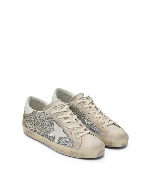 Golden Goose Deluxe Brand Metallic Sneakers Super-Star Classic Witch List