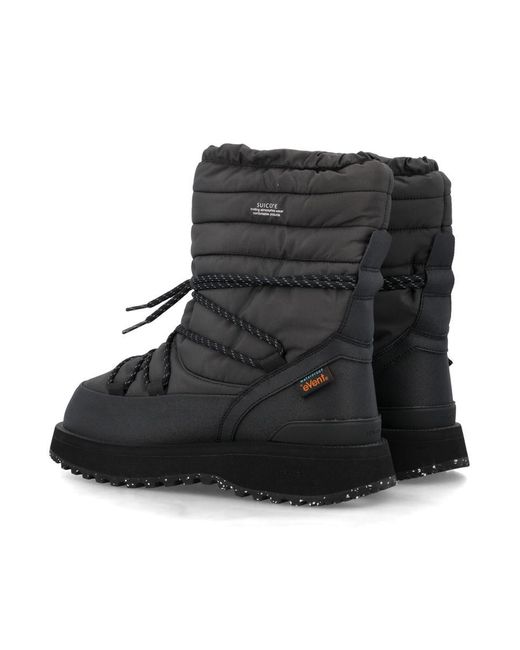 Suicoke Black Bower-Evab Hi-Lace Boots