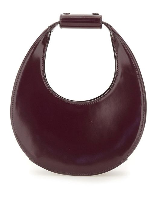 Staud Purple Mini "moon" Bag