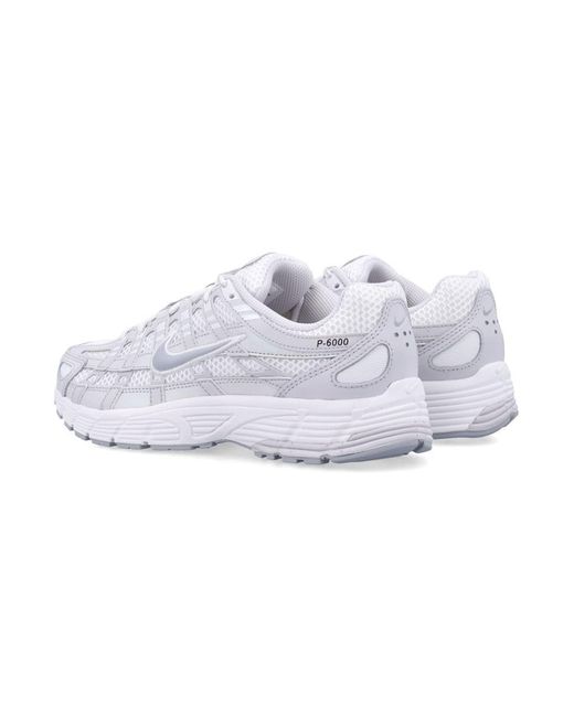Nike White P-6000 Woman's