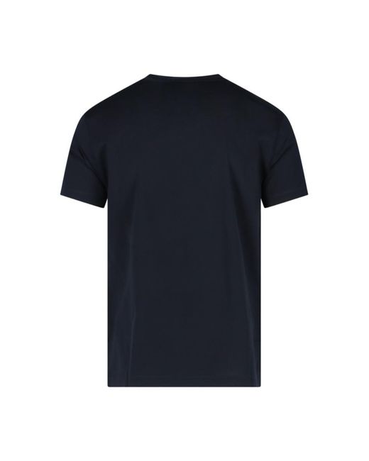 Emporio Armani Blue Logo T-shirt for men