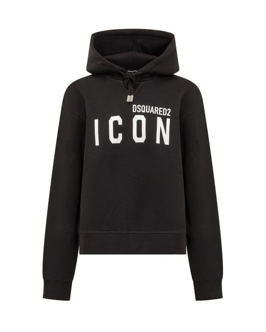 DSquared² Black Icon Collection Hoodie