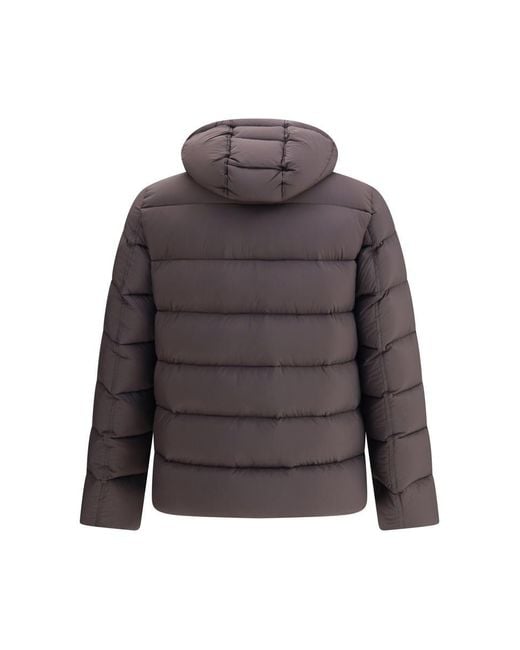 Herno Gray Down Jackets for men