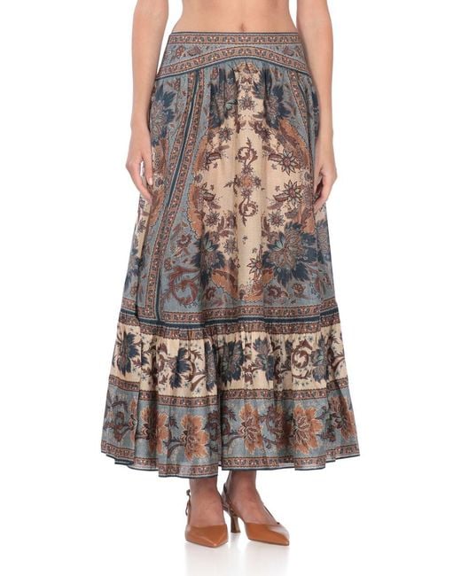 Zimmermann Blue Skirts