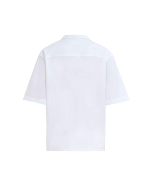 Marni White Flower Shirt for men