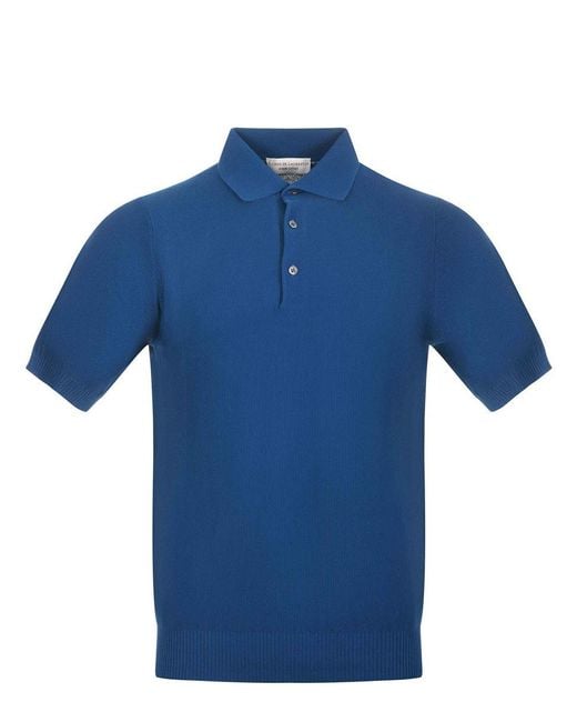 FILIPPO DE LAURENTIIS Blue T-Shirts And Polos for men