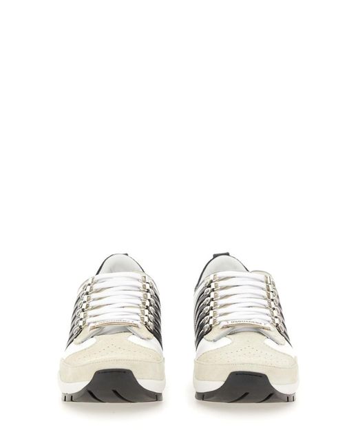 DSquared² White Legendary Low Top Sneakers for men