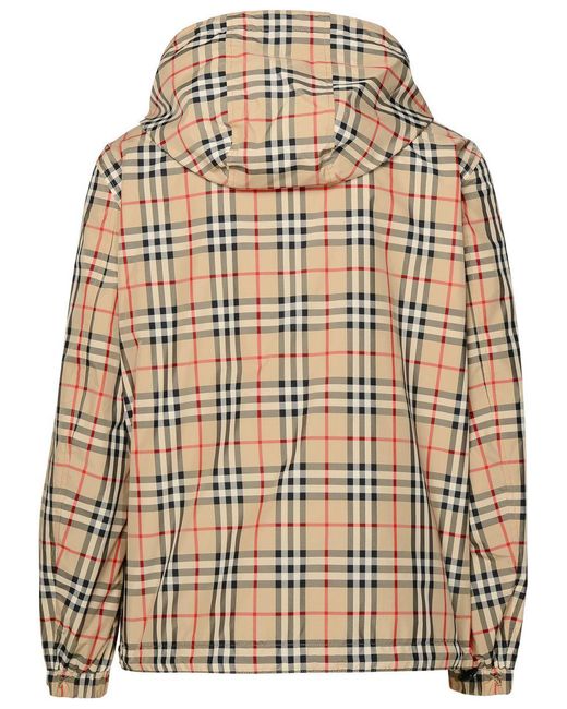 Burberry Natural Check Motif Jacket for men
