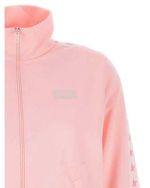 Golden Goose Deluxe Brand Pink 'denise' Sweatshirt