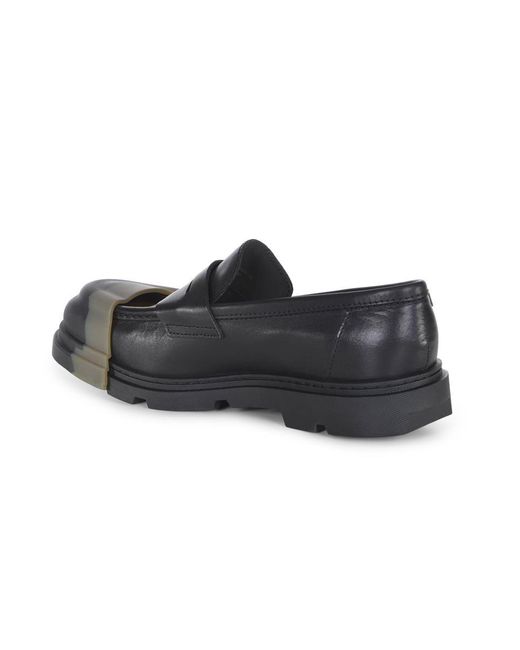 Camper Black Flat Shoes for men