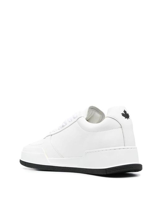 DSquared² White Sneakers Shoes