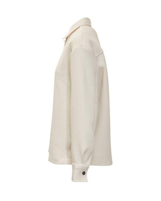 Studio Nicholson White Minimal Shirt