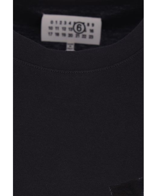 MM6 by Maison Martin Margiela Blue T-Shirts And Polos for men