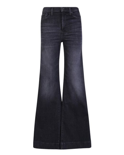 7 For All Mankind Dojo Flared Jeans By . Made Following A Contemporary ...
